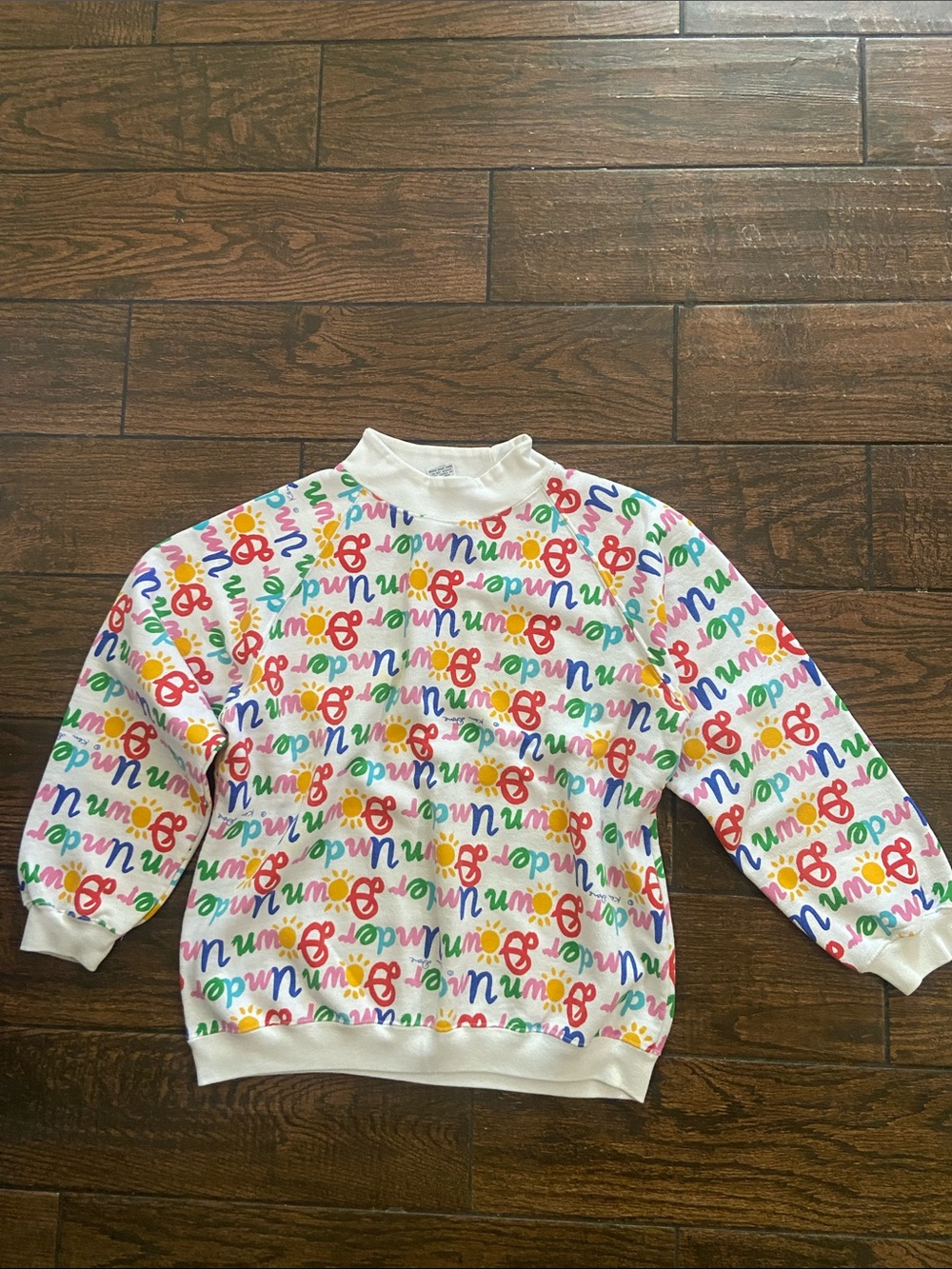 VINTAGE 90s  KEN DONE UNISEX SWEATER SIZE M